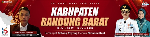 Ketua MKKS SMP KBB Mengucapkan Selamat Hari Jadi Ke-16 Kab. Bandung Barat